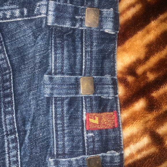 7 For All Mankind Y2K Flare Kim K Jeans - Picture 9 of 13